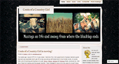 Desktop Screenshot of centsofacountrygirl.wordpress.com
