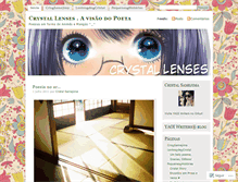 Tablet Screenshot of crystallenses.wordpress.com