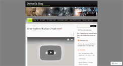 Desktop Screenshot of demonjsblog.wordpress.com