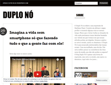 Tablet Screenshot of duplono.wordpress.com