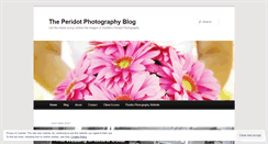 Desktop Screenshot of peridotphotographyblog.wordpress.com