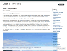 Tablet Screenshot of orsonstravels.wordpress.com