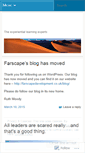Mobile Screenshot of farscapedevelopment.wordpress.com