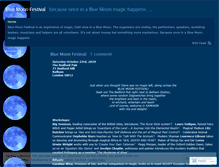 Tablet Screenshot of bluemoonfestival.wordpress.com