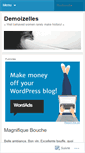 Mobile Screenshot of demoizelles.wordpress.com