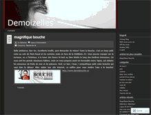 Tablet Screenshot of demoizelles.wordpress.com