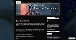 Desktop Screenshot of battlechicken.wordpress.com