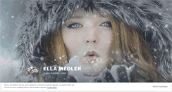 Desktop Screenshot of ellamedler.wordpress.com