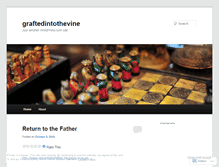 Tablet Screenshot of graftedintothevine.wordpress.com