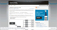 Desktop Screenshot of networkweblog.wordpress.com