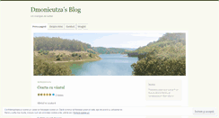 Desktop Screenshot of dmonicutza.wordpress.com