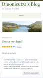 Mobile Screenshot of dmonicutza.wordpress.com