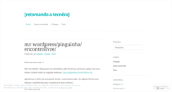 Desktop Screenshot of pinguinha.wordpress.com