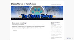 Desktop Screenshot of cheesewolvesoftfm.wordpress.com