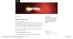 Desktop Screenshot of monkeyen.wordpress.com