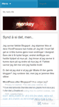 Mobile Screenshot of monkeyen.wordpress.com