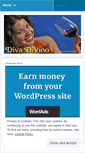 Mobile Screenshot of divadivino.wordpress.com