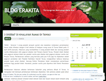 Tablet Screenshot of erakita.wordpress.com