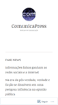 Mobile Screenshot of comunicapress.wordpress.com