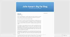 Desktop Screenshot of joliekanat.wordpress.com