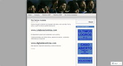 Desktop Screenshot of colaboracionistas.wordpress.com