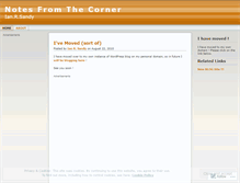 Tablet Screenshot of irsandy.wordpress.com