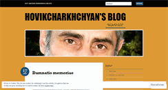 Desktop Screenshot of hovikcharkhchyan.wordpress.com