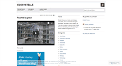 Desktop Screenshot of ecosystelle.wordpress.com