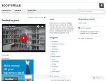 Tablet Screenshot of ecosystelle.wordpress.com