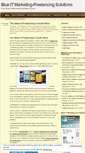 Mobile Screenshot of blueitmarketing.wordpress.com