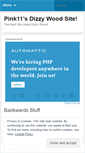 Mobile Screenshot of dizzypink.wordpress.com