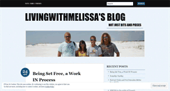 Desktop Screenshot of livingwithmelissa.wordpress.com