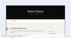 Desktop Screenshot of gracetraces.wordpress.com