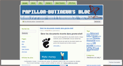 Desktop Screenshot of papillonbutineur.wordpress.com