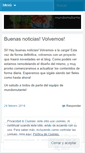 Mobile Screenshot of mundomutante.wordpress.com