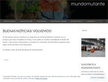 Tablet Screenshot of mundomutante.wordpress.com