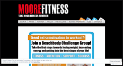 Desktop Screenshot of moorefitbiz.wordpress.com