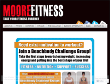 Tablet Screenshot of moorefitbiz.wordpress.com