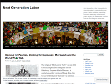 Tablet Screenshot of nextgenerationlabor.wordpress.com
