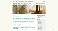 Desktop Screenshot of deusnasuavida.wordpress.com