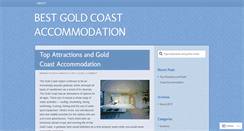 Desktop Screenshot of bestgoldcoastaccommodation.wordpress.com