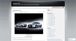 Desktop Screenshot of 2010nissanmaxima.wordpress.com