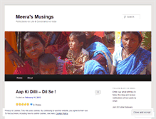 Tablet Screenshot of meerasanyal.wordpress.com