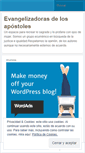 Mobile Screenshot of evangelizadorasdelosapostoles.wordpress.com