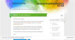 Desktop Screenshot of infinitywela.wordpress.com