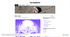 Desktop Screenshot of loubarberio.wordpress.com