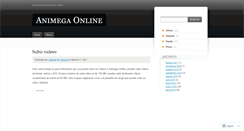 Desktop Screenshot of animegaonline.wordpress.com