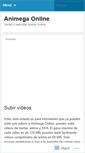 Mobile Screenshot of animegaonline.wordpress.com
