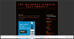 Desktop Screenshot of michiganproject.wordpress.com