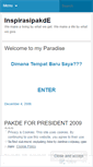 Mobile Screenshot of inspirasipakde.wordpress.com